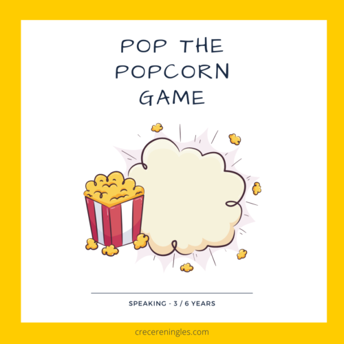Pop the popcorn game